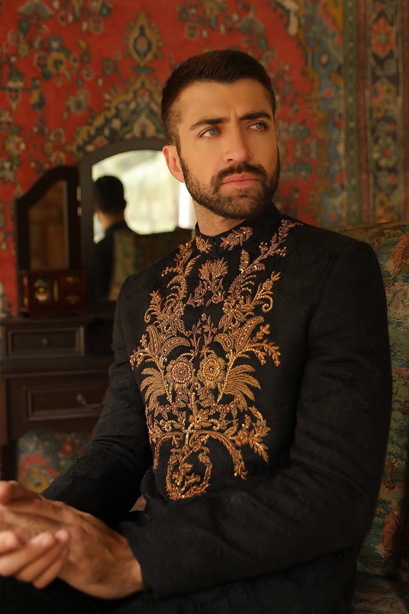 Pakistani Menswear | Fahad Hussayn | KURDAS