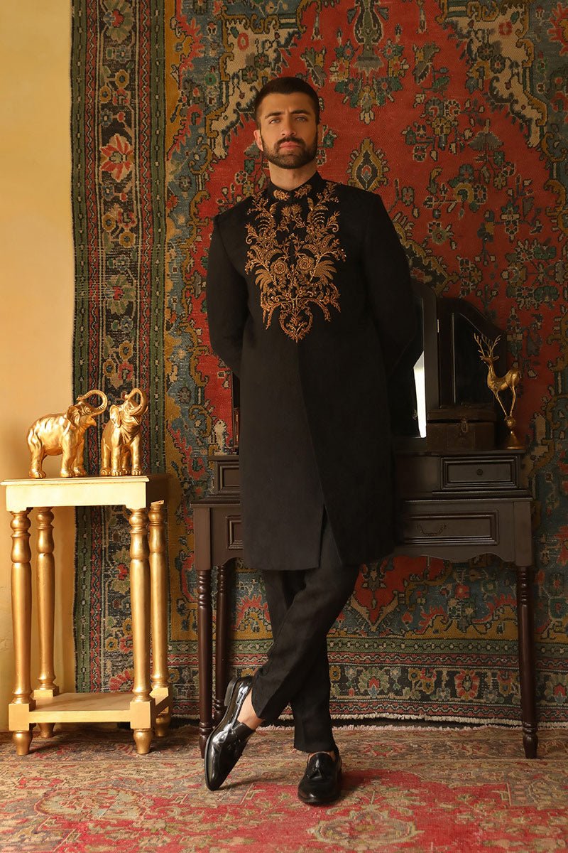 Pakistani Menswear | Fahad Hussayn | KURDAS
