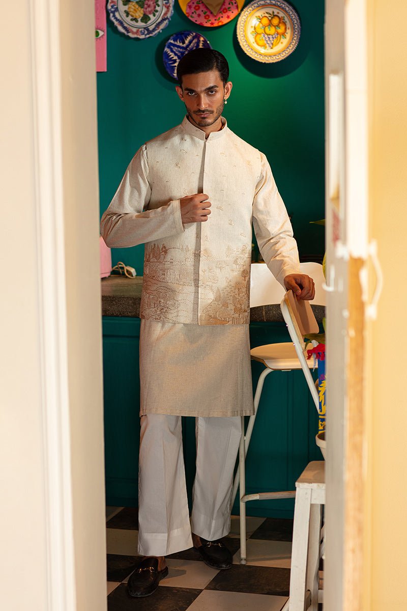 Pakistani Menswear | Fahad Hussayn | LINOPAR
