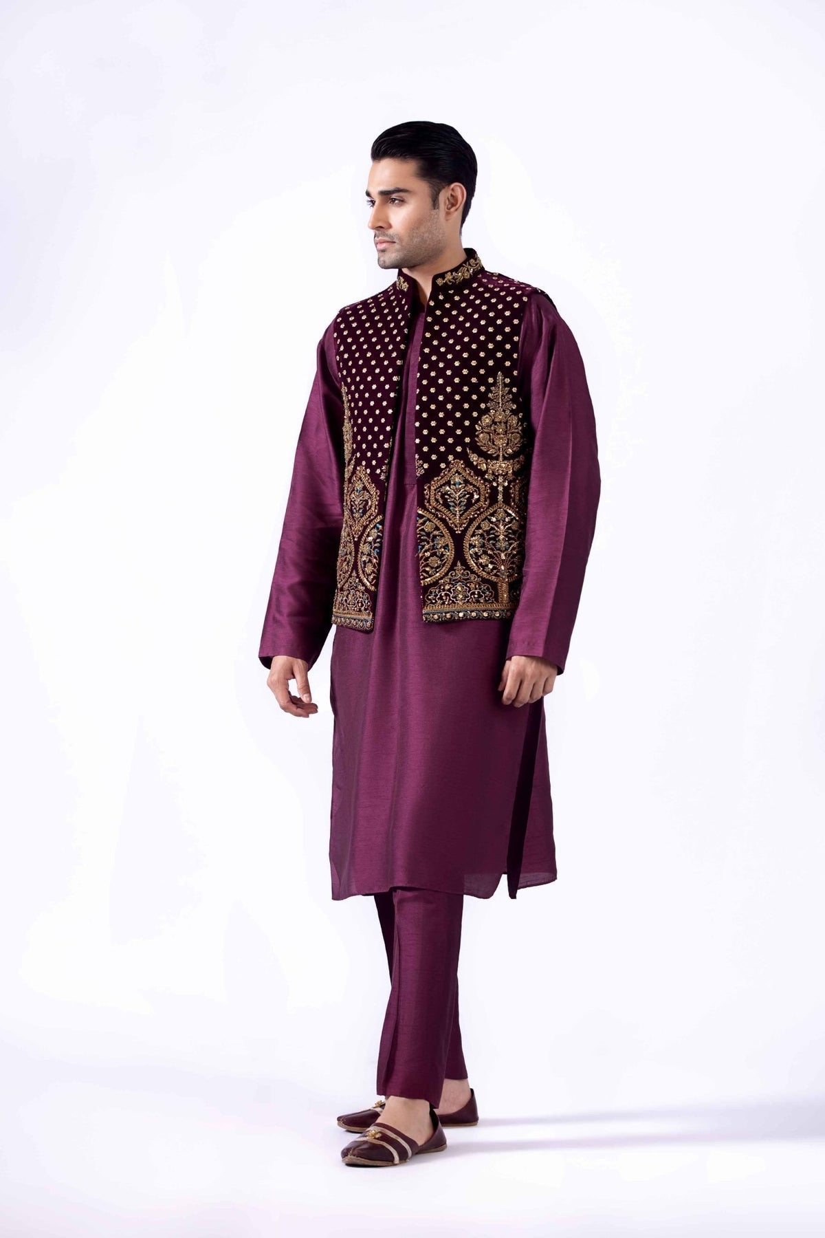 Pakistani Menswear | Fahad Hussayn | BHAMBHAL