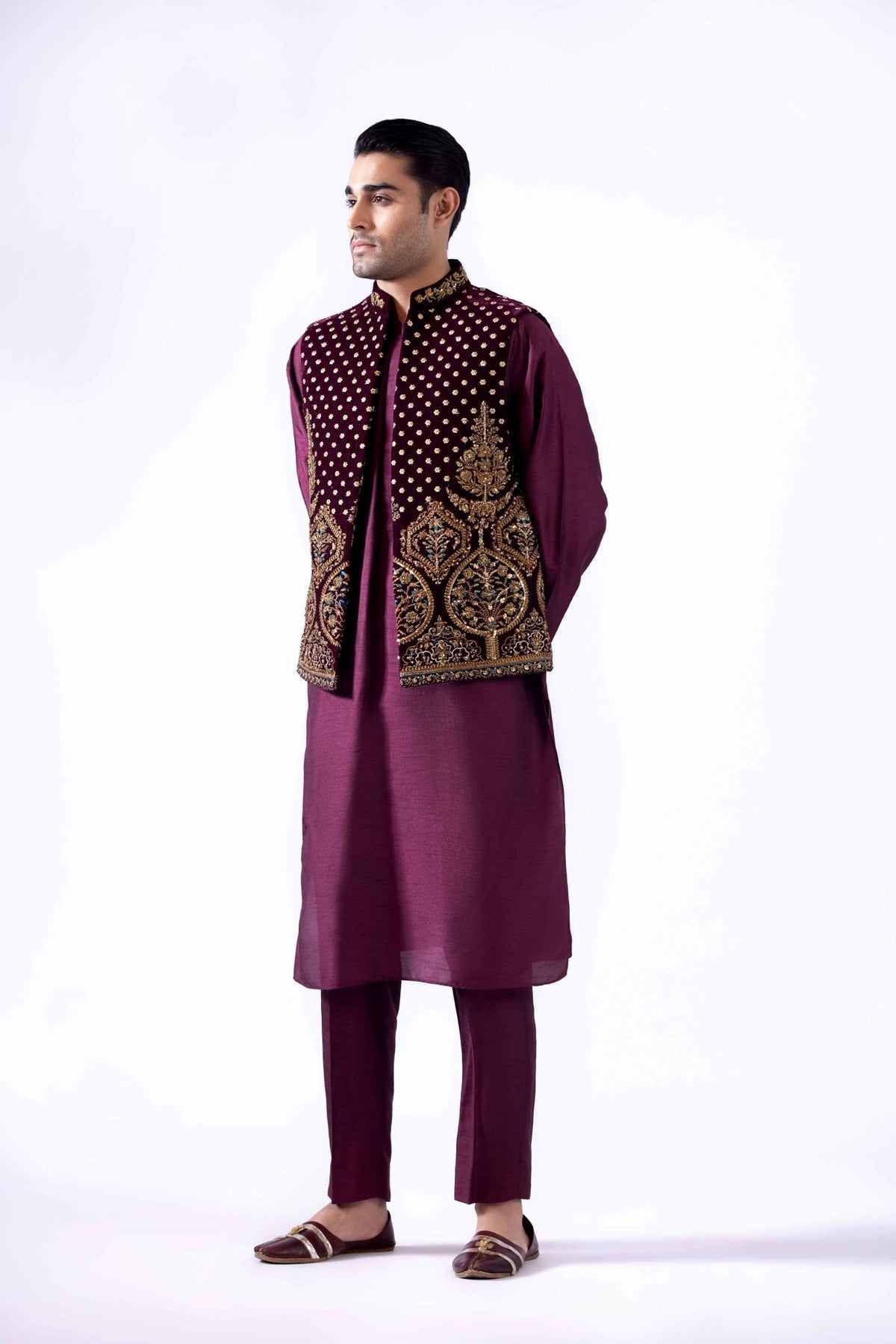 Pakistani Menswear | Fahad Hussayn | BHAMBHAL