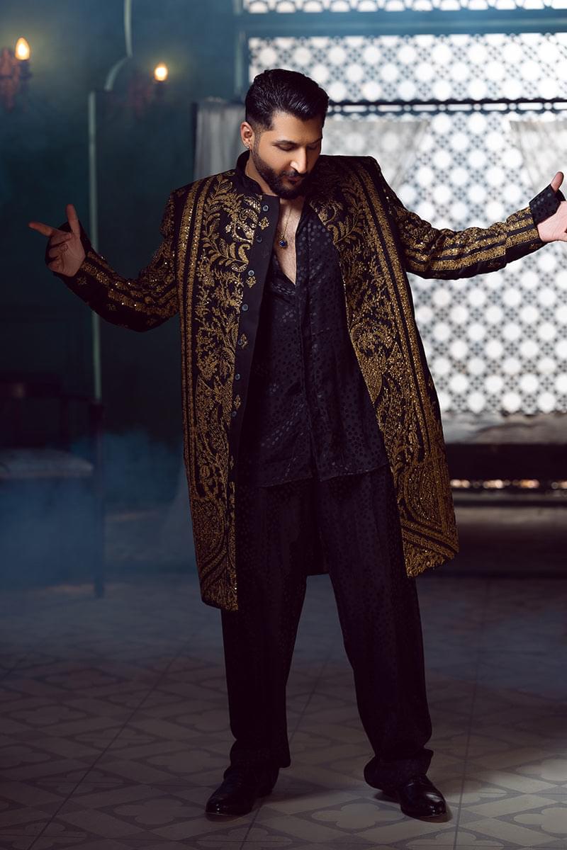 Pakistani Menswear | Fahad Hussayn | BAGHIRA
