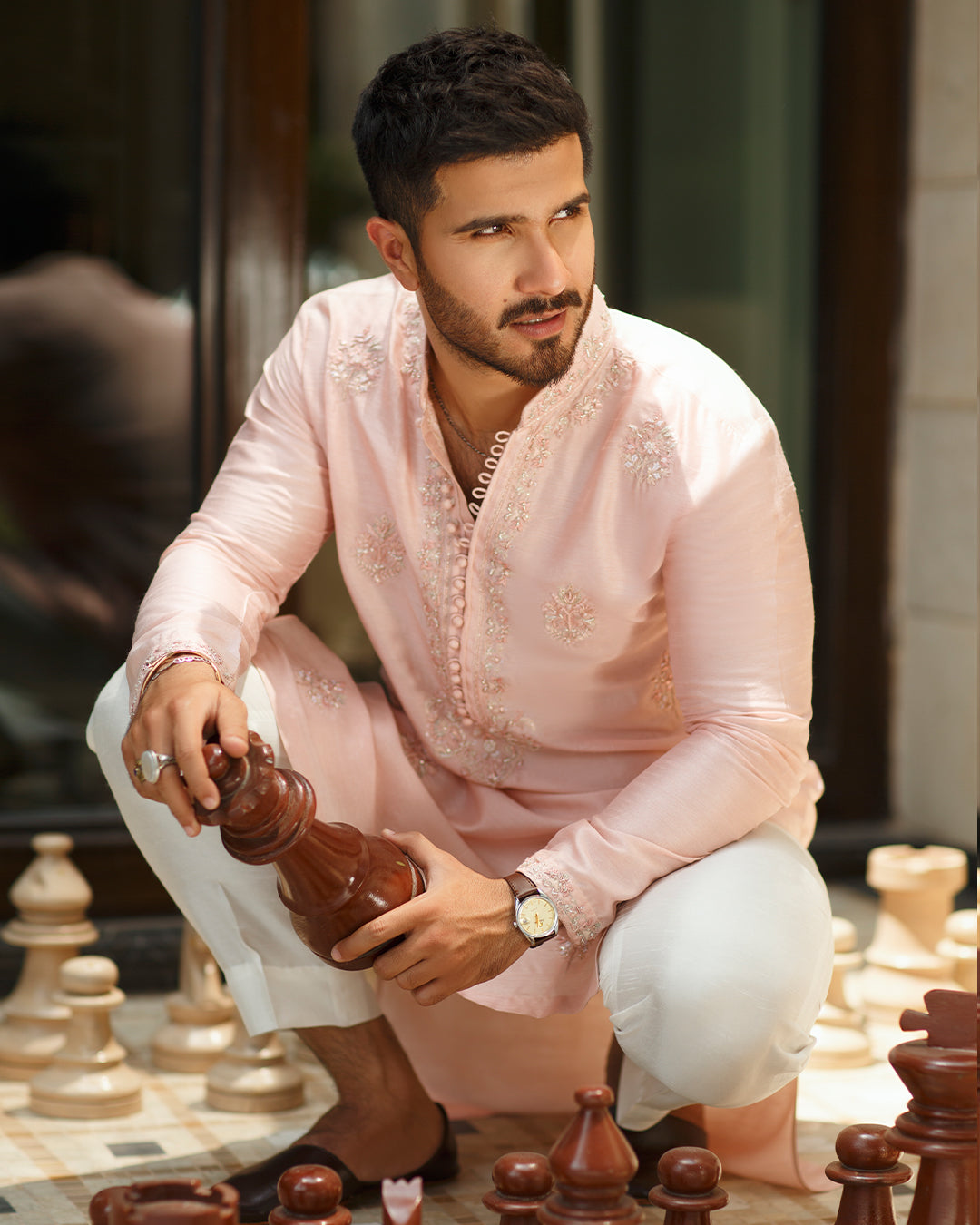 Pakistani Menswear | Okan - Official Agha Fabrics Ltd. - Agha Fabrics UK