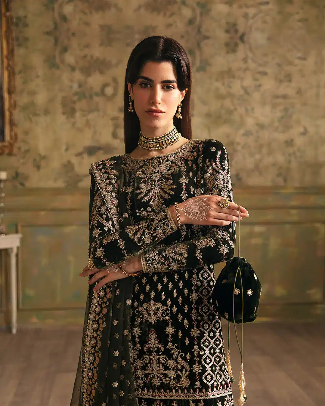 Faiza Saqlain | Manaar Luxe Formals 23 | Adara - Official Faiza Saqlain - Agha Fabrics UK