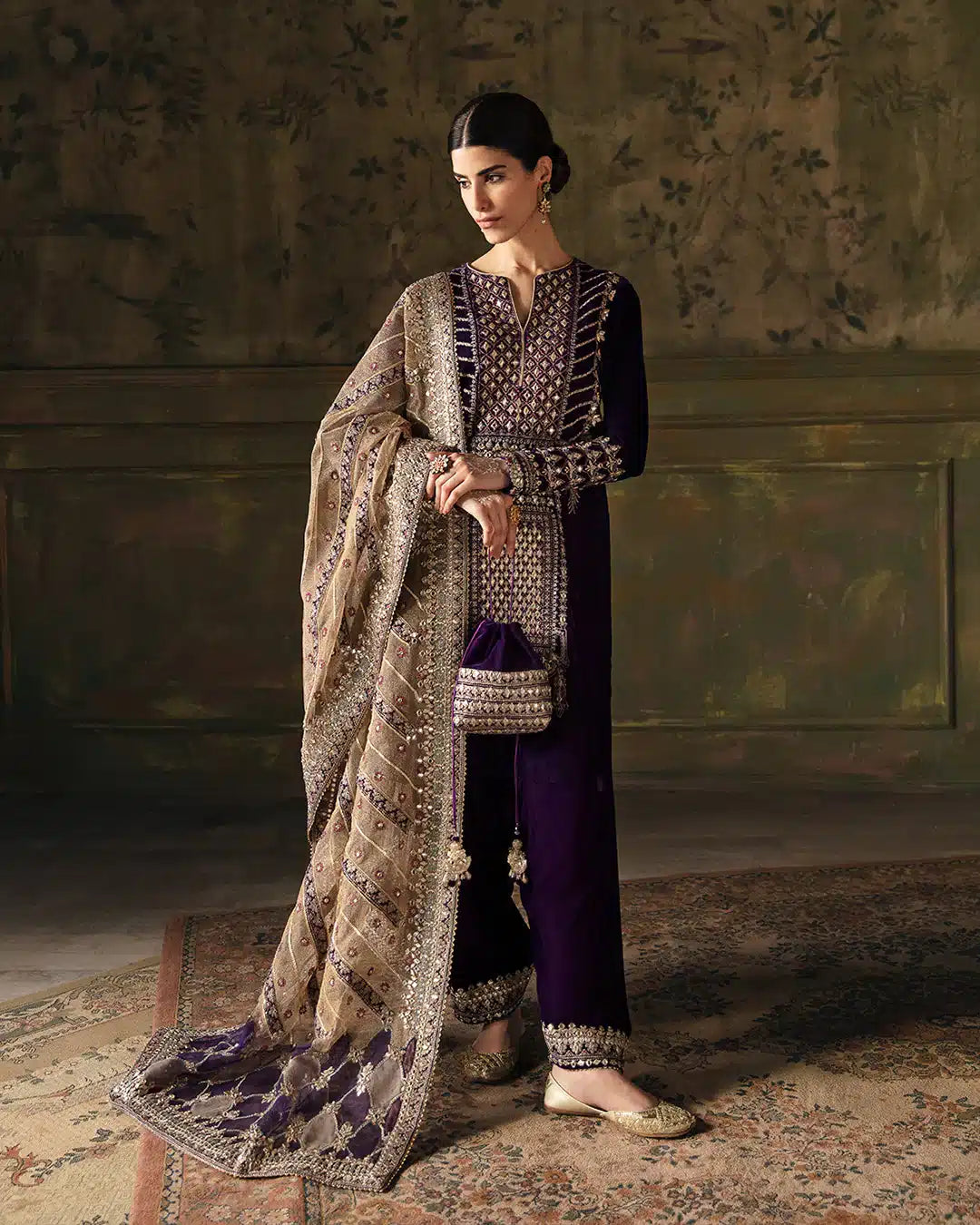 Faiza Saqlain | Manaar Luxe Formals 23 | Elayha - Official Faiza Saqlain - Agha Fabrics UK