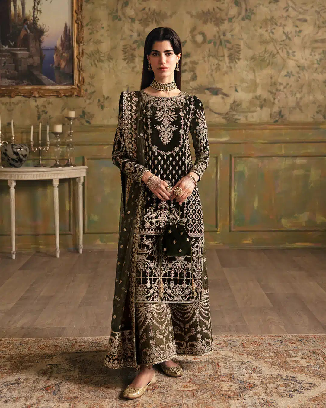 Faiza Saqlain | Manaar Luxe Formals 23 | Adara - Official Faiza Saqlain - Agha Fabrics UK