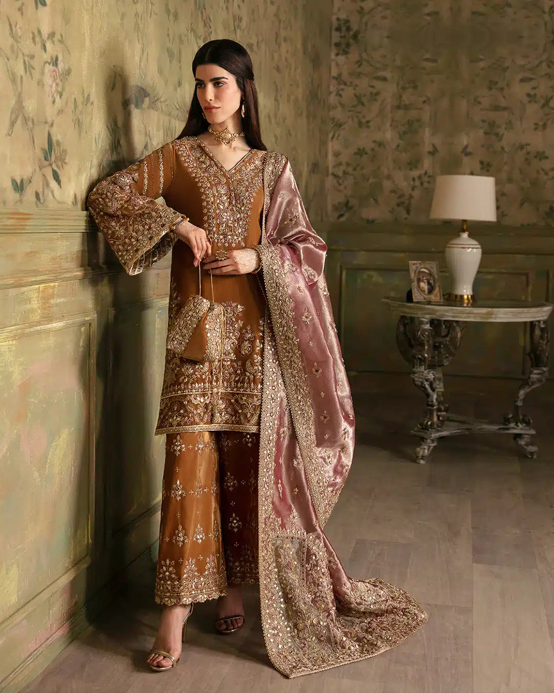Faiza Saqlain | Manaar Luxe Formals 23 | Lamees - Official Faiza Saqlain - Agha Fabrics UK