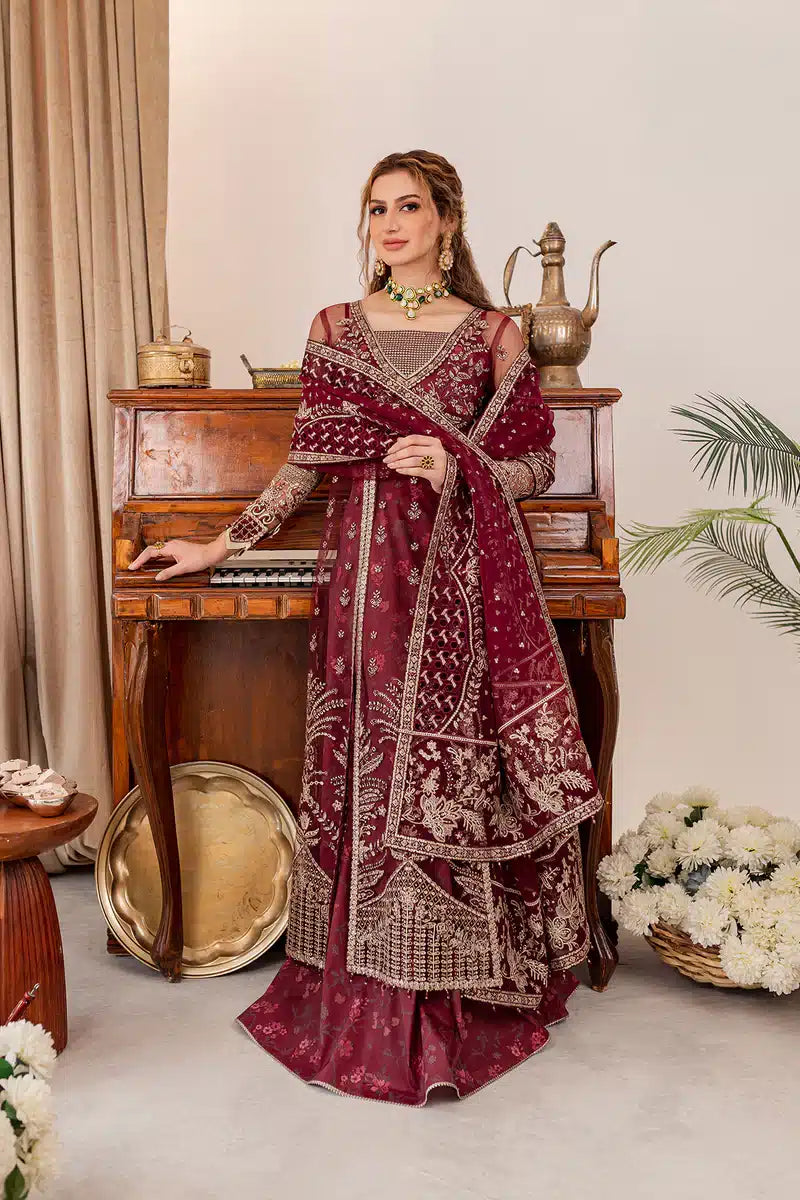 Farasha | Tabeer Wedding Formals 23 | Valentina - Official Farasha - Agha Fabrics UK