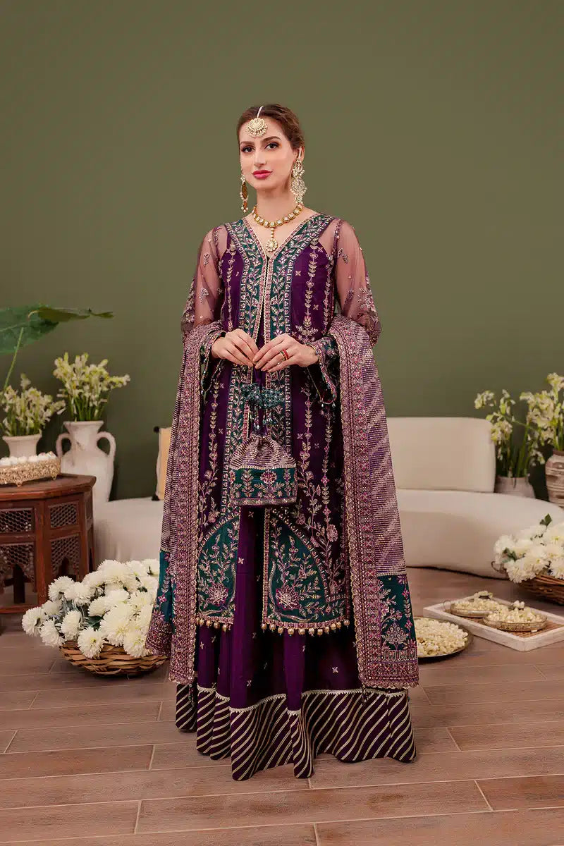 Farasha | Tabeer Wedding Formals 23 | Iris - Official Farasha - Agha Fabrics UK