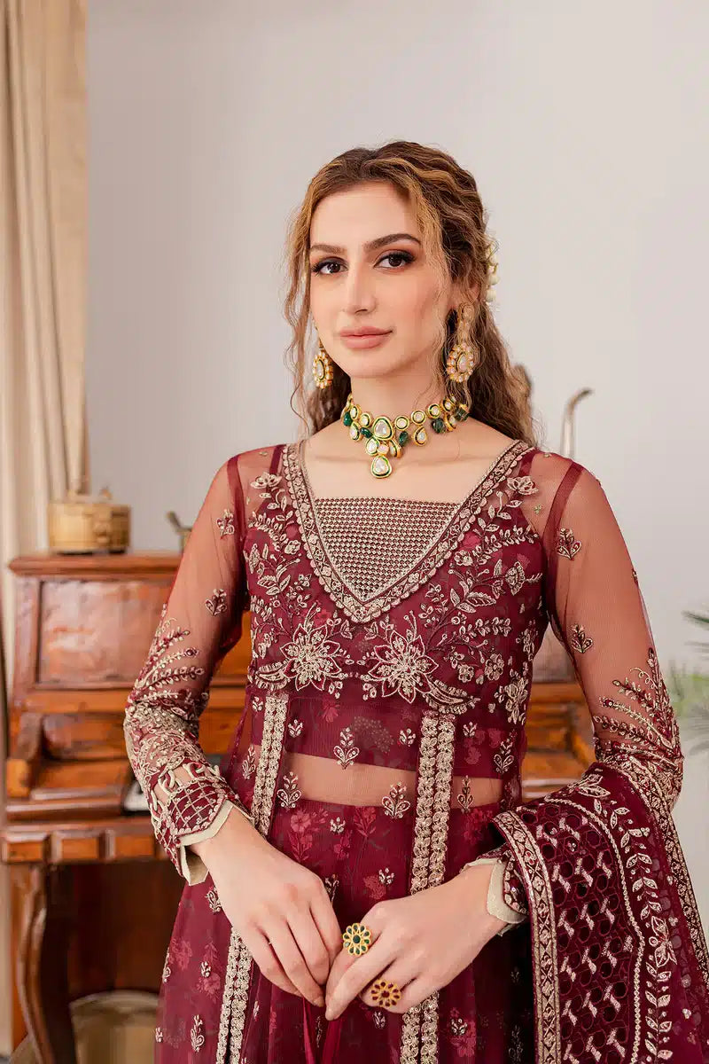 Farasha | Tabeer Wedding Formals 23 | Valentina - Official Farasha - Agha Fabrics UK
