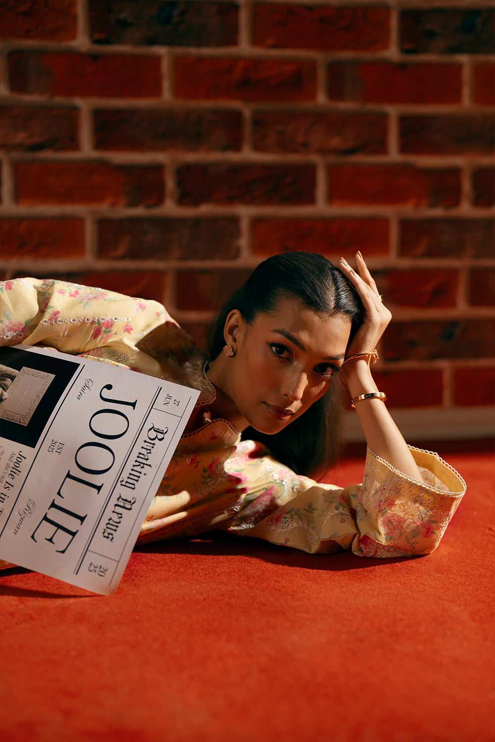 Saira Rizwan | Joolie Co ords | YELLOW-JBP25-01