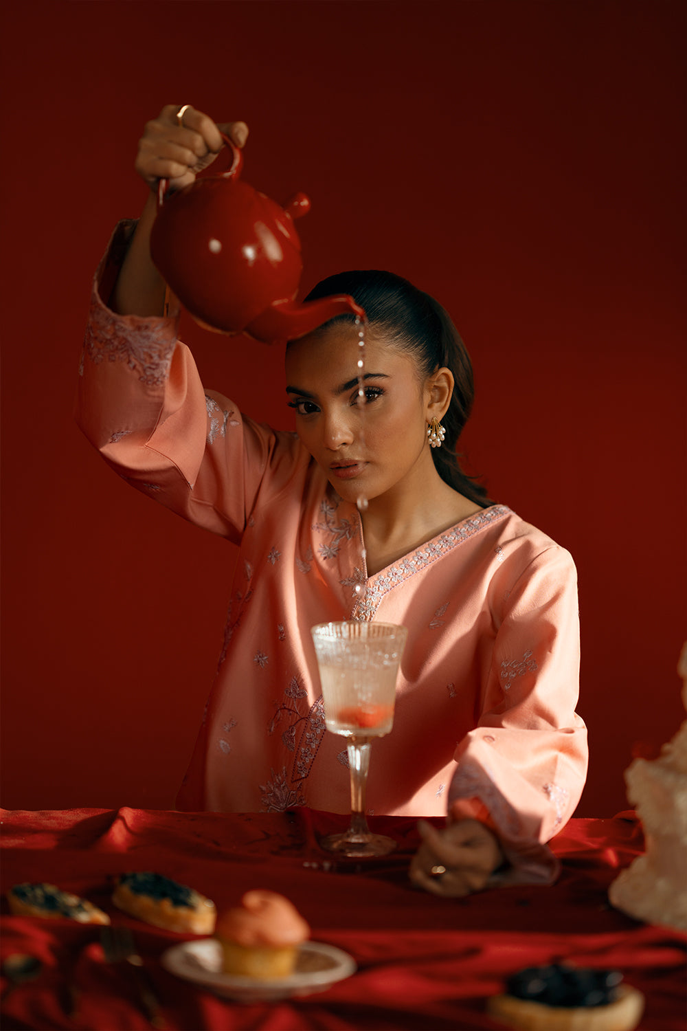 Saira Rizwan | Joolie Co ords | JOOLIE PEACH - JBP25-05