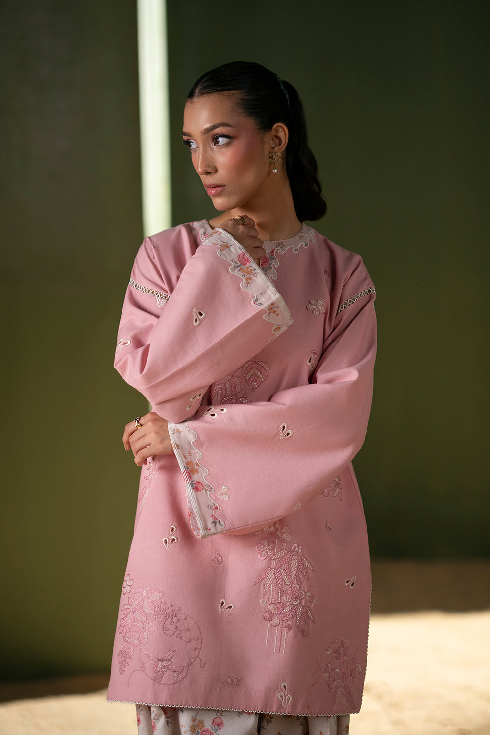 Saira Rizwan | Joolie Co ords | JOOLIE PINK - JBP25-08