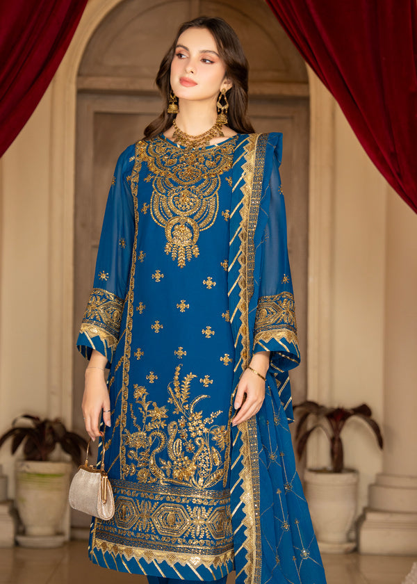 Strawberry | Rimjhim Chiffon Collection | FLS-RJ-010