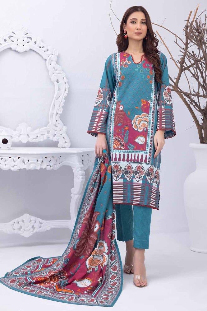 Gul Ahmed | Winter Collection 24 | Suit WNS-32238 B - Official Gul Ahmed - Agha Fabrics UK