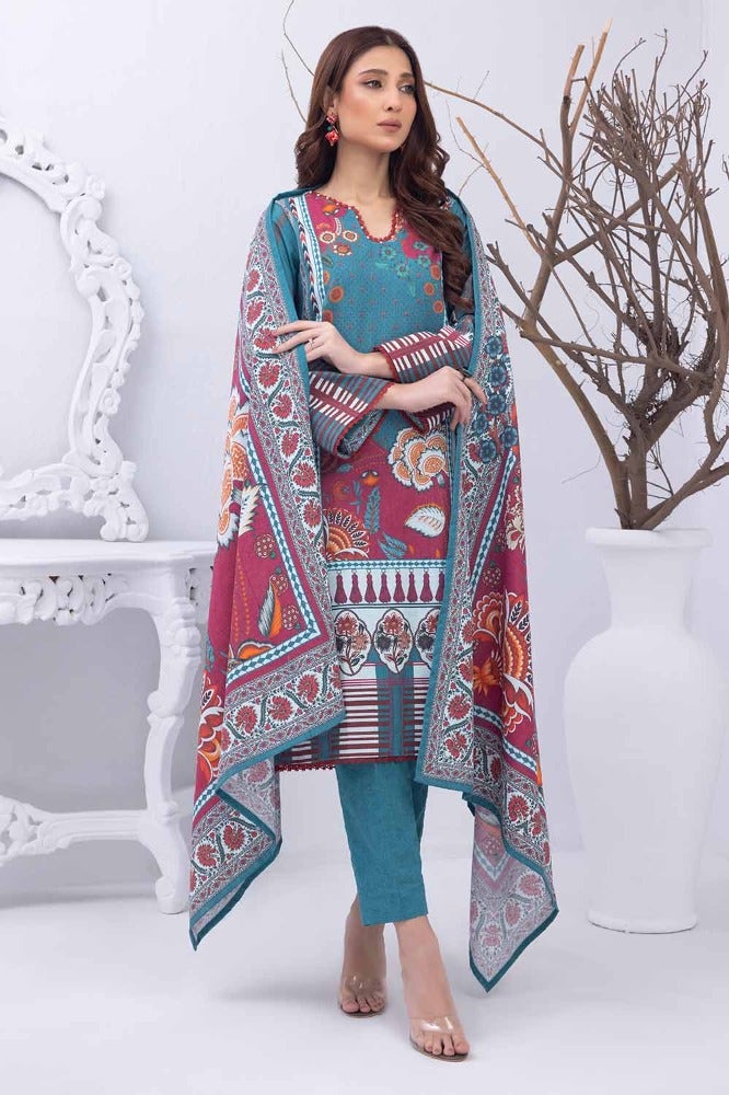 Gul Ahmed | Winter Collection 24 | Suit WNS-32238 B - Official Gul Ahmed - Agha Fabrics UK