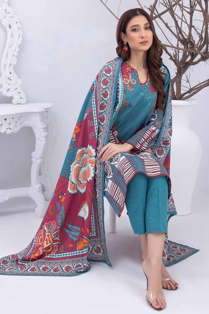 Gul Ahmed | Winter Collection 24 | Suit WNS-32238 B - Official Gul Ahmed - Agha Fabrics UK