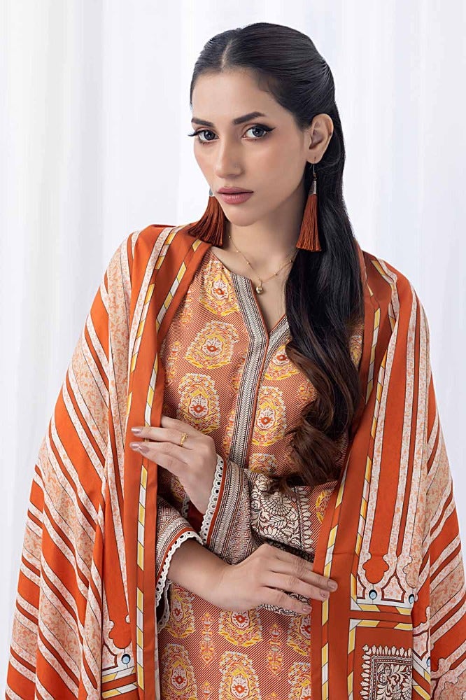 Gul Ahmed | Winter Collection 24 | Suit WNS-32154 A - Official Gul Ahmed - Agha Fabrics UK