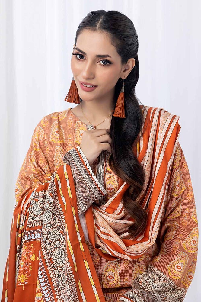 Gul Ahmed | Winter Collection 24 | Suit WNS-32154 A - Official Gul Ahmed - Agha Fabrics UK