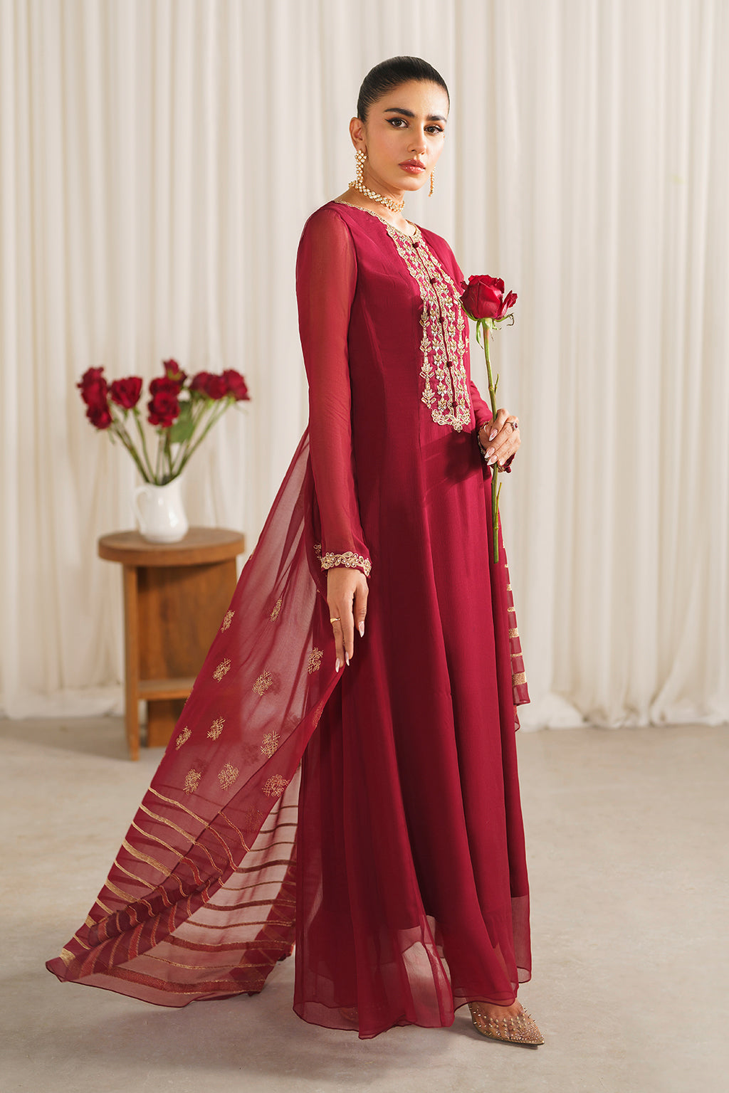 Flossie | Dahlia Formals | FREESIA - Official Flossie - Agha Fabrics UK