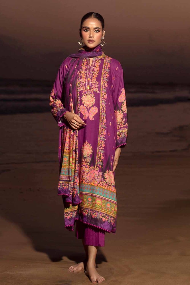 Gul Ahmed | Winter Collection 24 | Suit CV-32006 - Official Gul Ahmed - Agha Fabrics UK