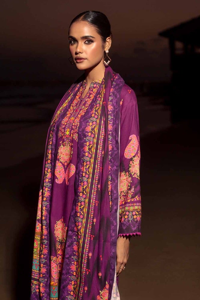 Gul Ahmed | Winter Collection 24 | Suit CV-32006 - Official Gul Ahmed - Agha Fabrics UK