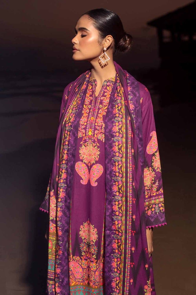 Gul Ahmed | Winter Collection 24 | Suit CV-32006 - Official Gul Ahmed - Agha Fabrics UK