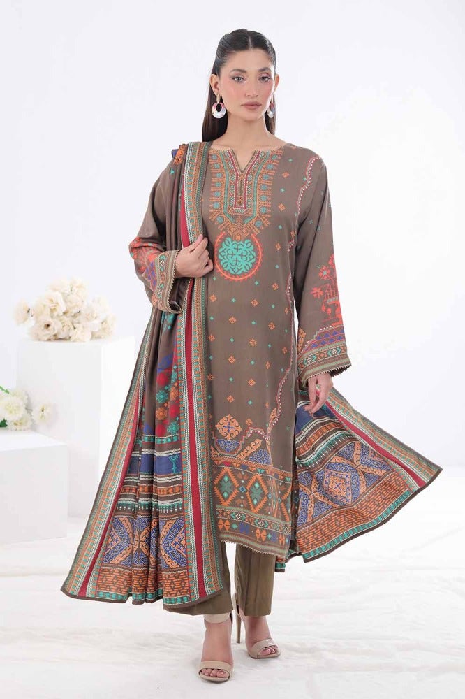 Gul Ahmed | Winter Collection 24 | Suit WNS-32174 A - Official Gul Ahmed - Agha Fabrics UK