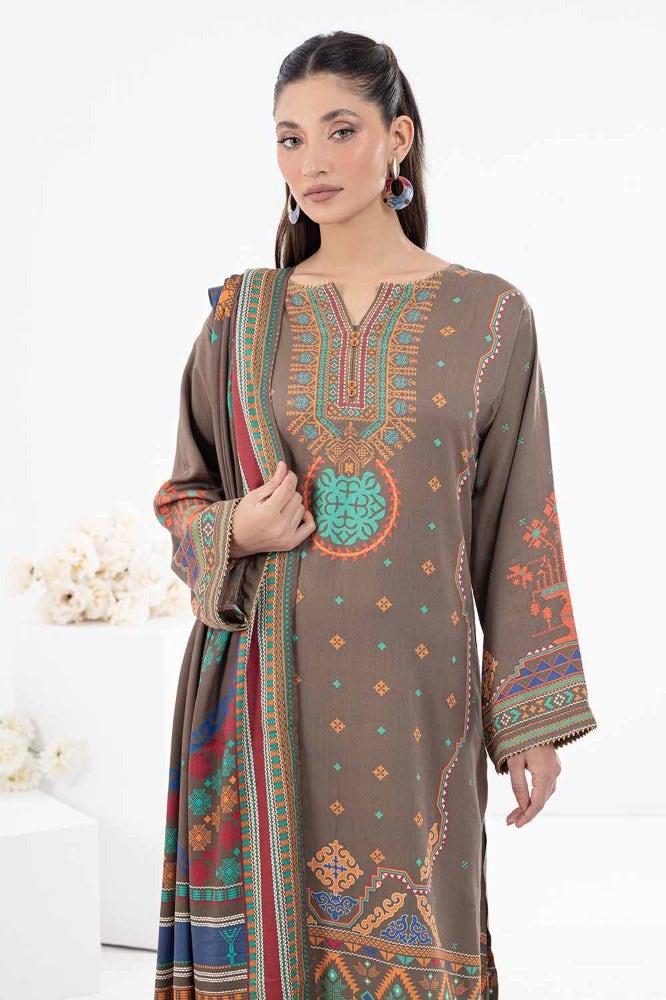 Gul Ahmed | Winter Collection 24 | Suit WNS-32174 A - Official Gul Ahmed - Agha Fabrics UK