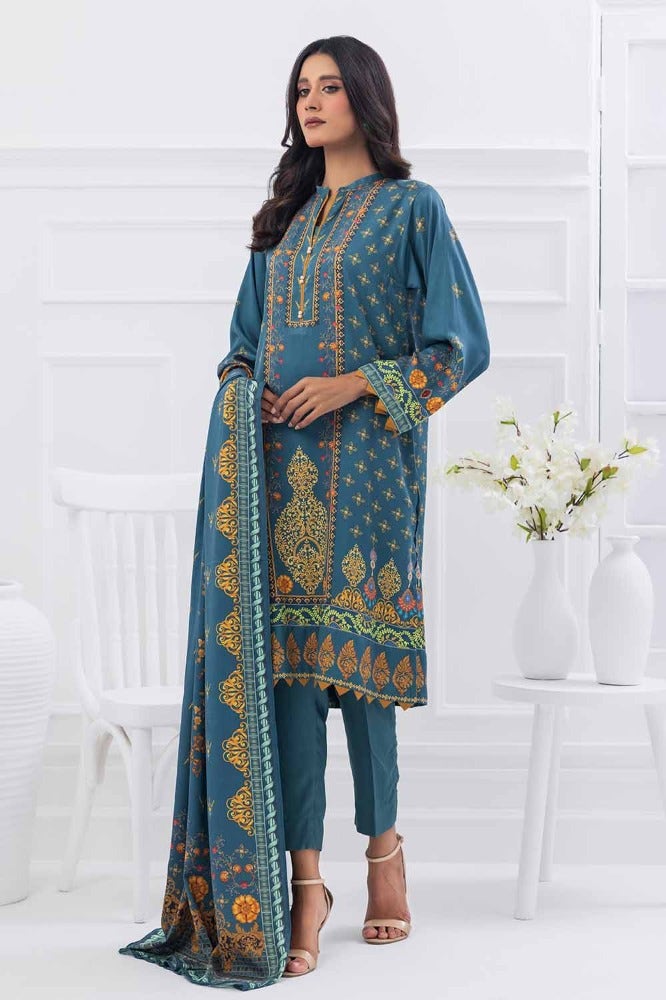 Gul Ahmed | Winter Collection 24 | Suit WNS-32179 A - Official Gul Ahmed - Agha Fabrics UK