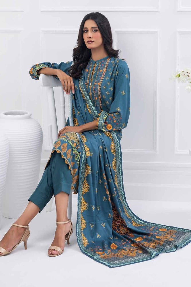 Gul Ahmed | Winter Collection 24 | Suit WNS-32179 A - Official Gul Ahmed - Agha Fabrics UK