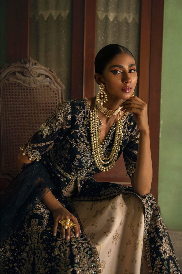 Sana Safinaz | Nura Festive | G223-007-CT - Official Sana Safinaz - Agha Fabrics UK