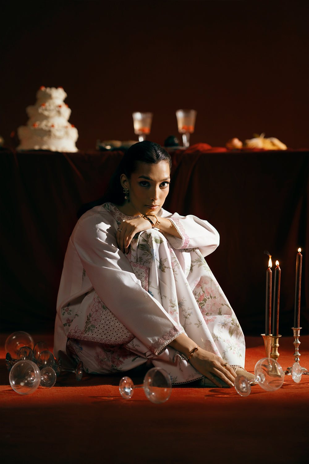 Saira Rizwan | Joolie Co ords | JOOLIE WHITE - JBP25-07