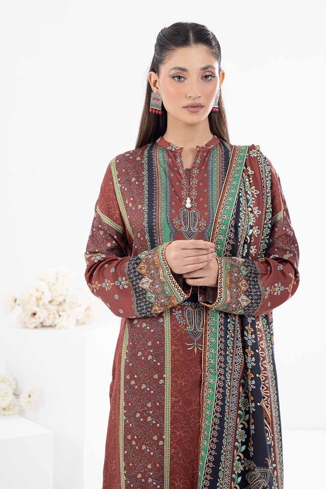 Gul Ahmed | Winter Collection 24 | Suit WNS-32249 A - Official Gul Ahmed - Agha Fabrics UK