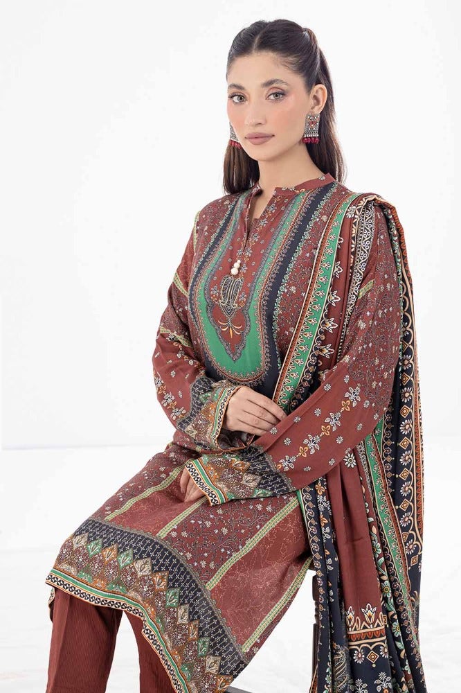 Gul Ahmed | Winter Collection 24 | Suit WNS-32249 A - Official Gul Ahmed - Agha Fabrics UK