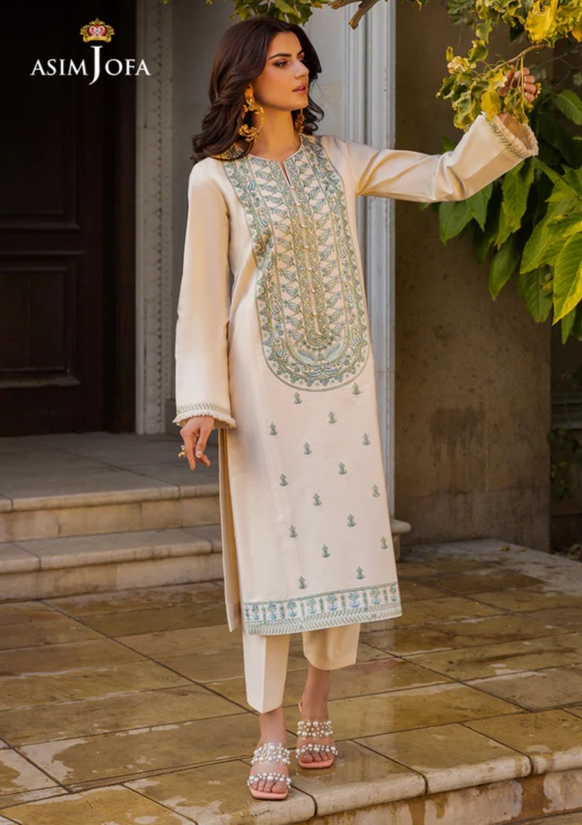 Lawn Collection - Asim Jofa - Festive - AJPE#42 - Official Asim Jofa - Agha Fabrics UK