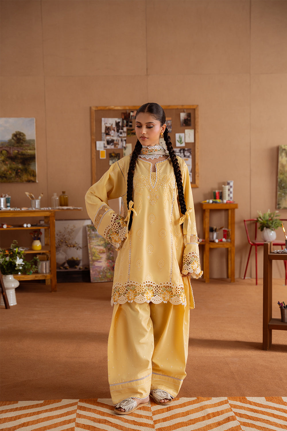 Saira Rizwan | Laanem Summer Lawn 25 | LEYLA-A-SRL25-04