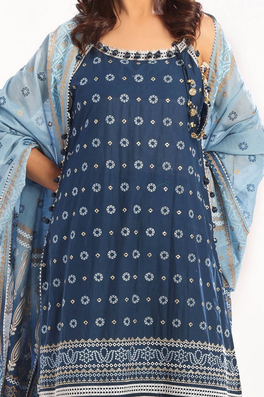 Gul Ahmed | Chunri Lawn 25 | CL-52444