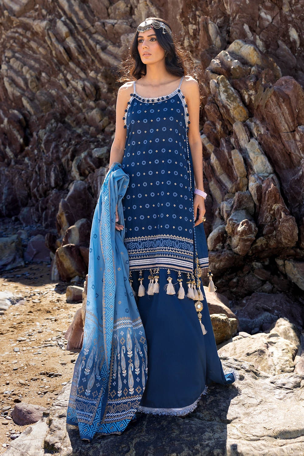 Gul Ahmed | Chunri Lawn 25 | CL-52444