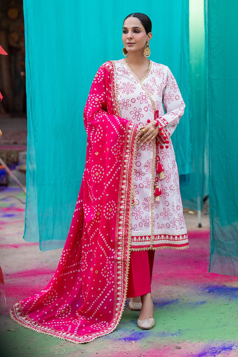 Gul Ahmed | Chunri Lawn 25 | CL-52411 A