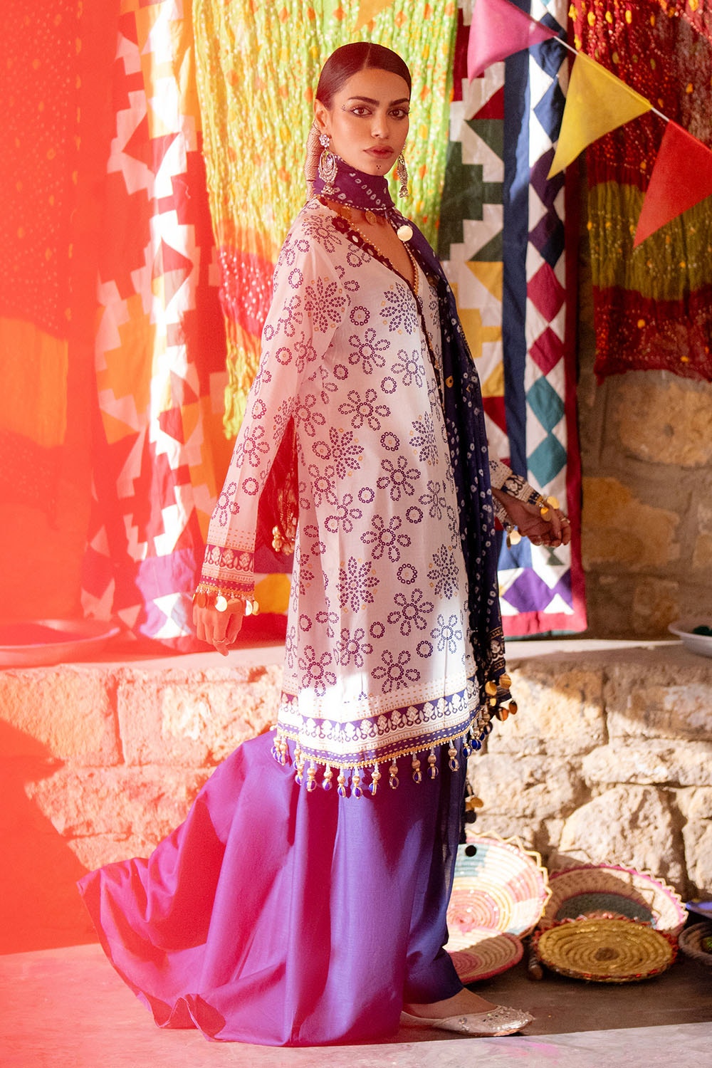 Gul Ahmed | Chunri Lawn 25 | CL-52411 B
