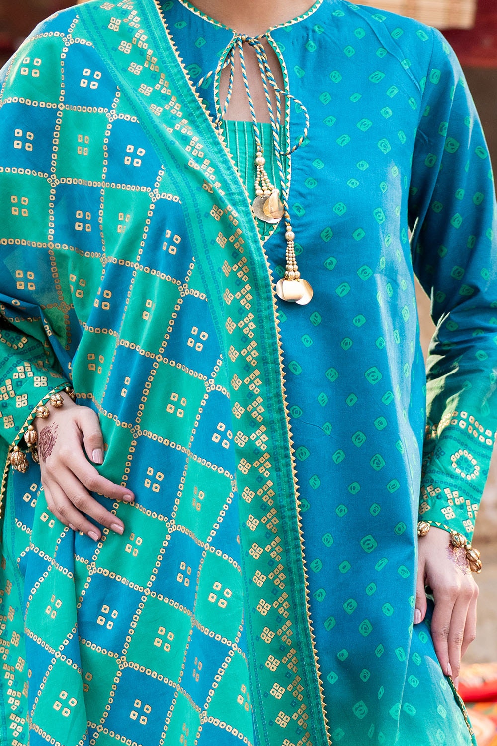 Gul Ahmed | Chunri Lawn 25 | CL-52410 A