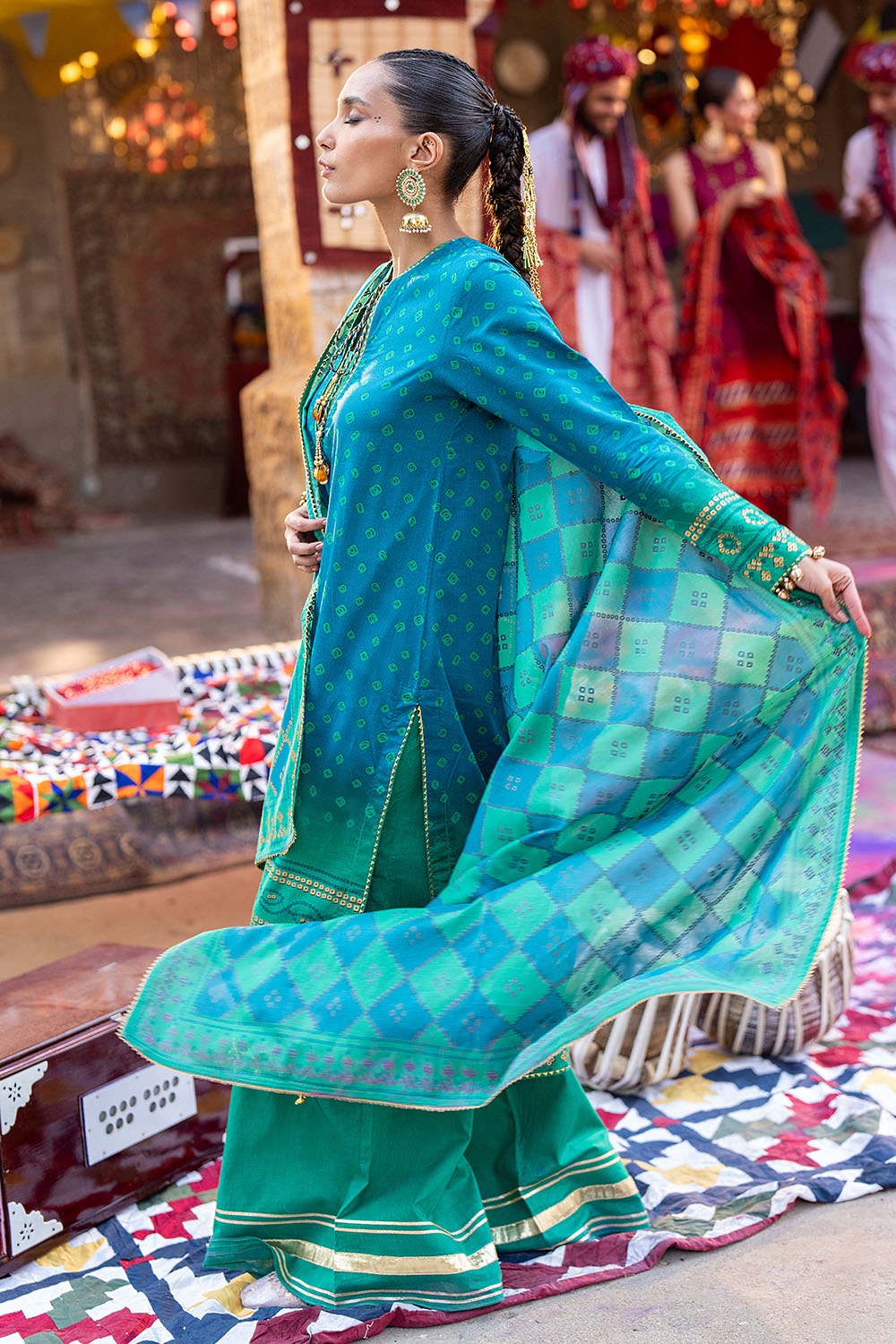 Gul Ahmed | Chunri Lawn 25 | CL-52410 A