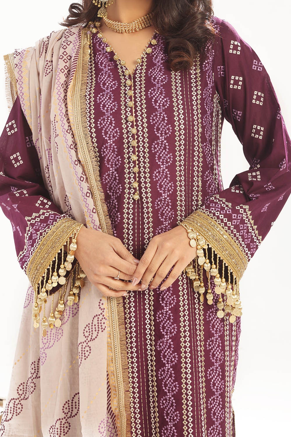 Gul Ahmed | Chunri Lawn 25 | CL-52413