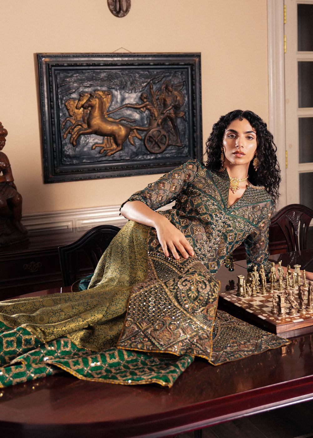 Laj by Lajwanti | Runaway Formals 25 | Emerald Echo