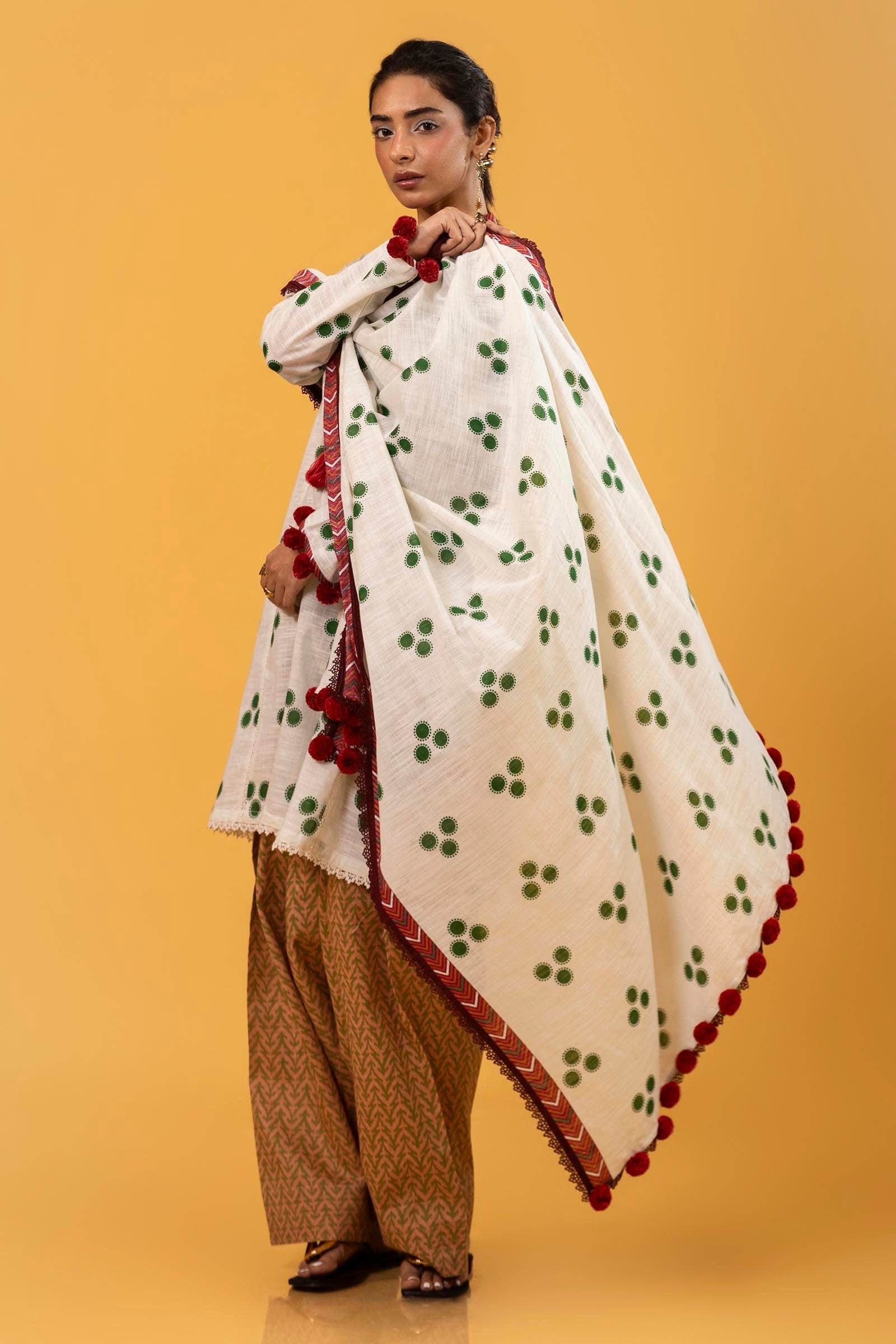 Sana Safinaz | Mahay Winter 24 | H243-001B-3CQ