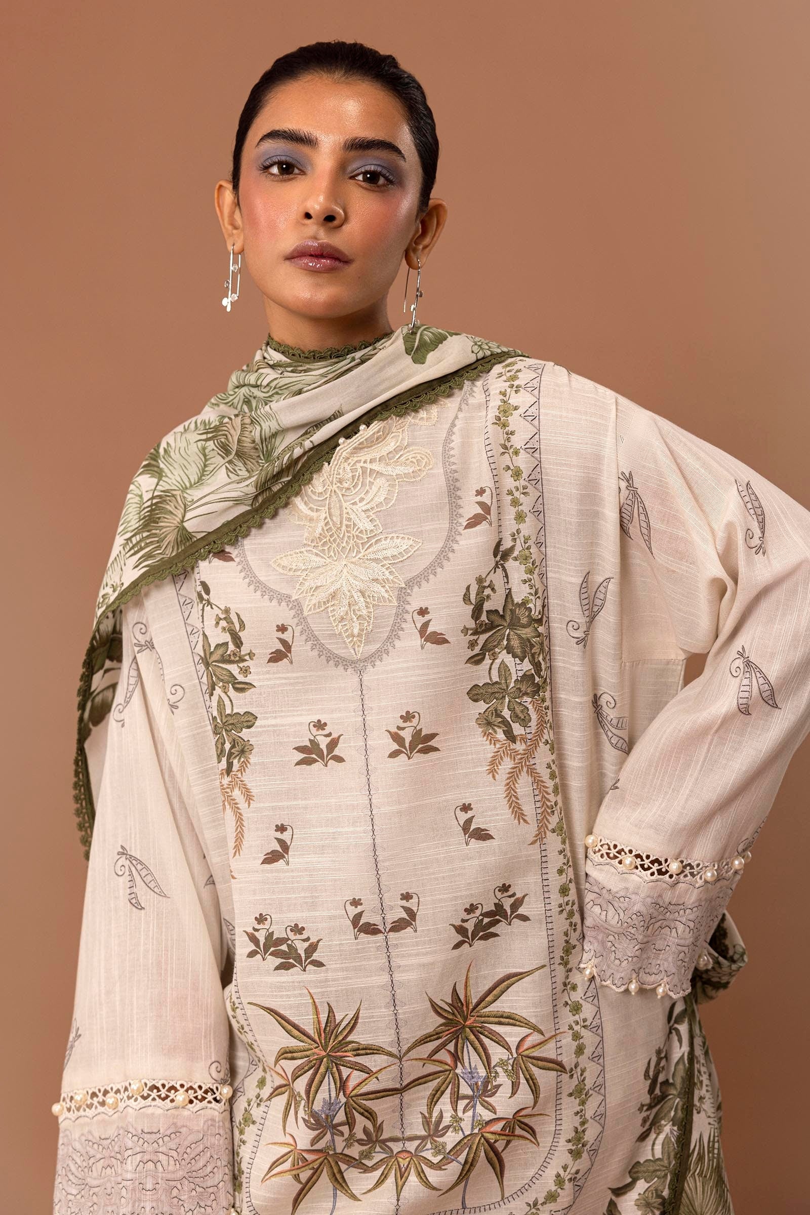 Sana Safinaz | Mahay Winter 24 | H243-006B-3DB