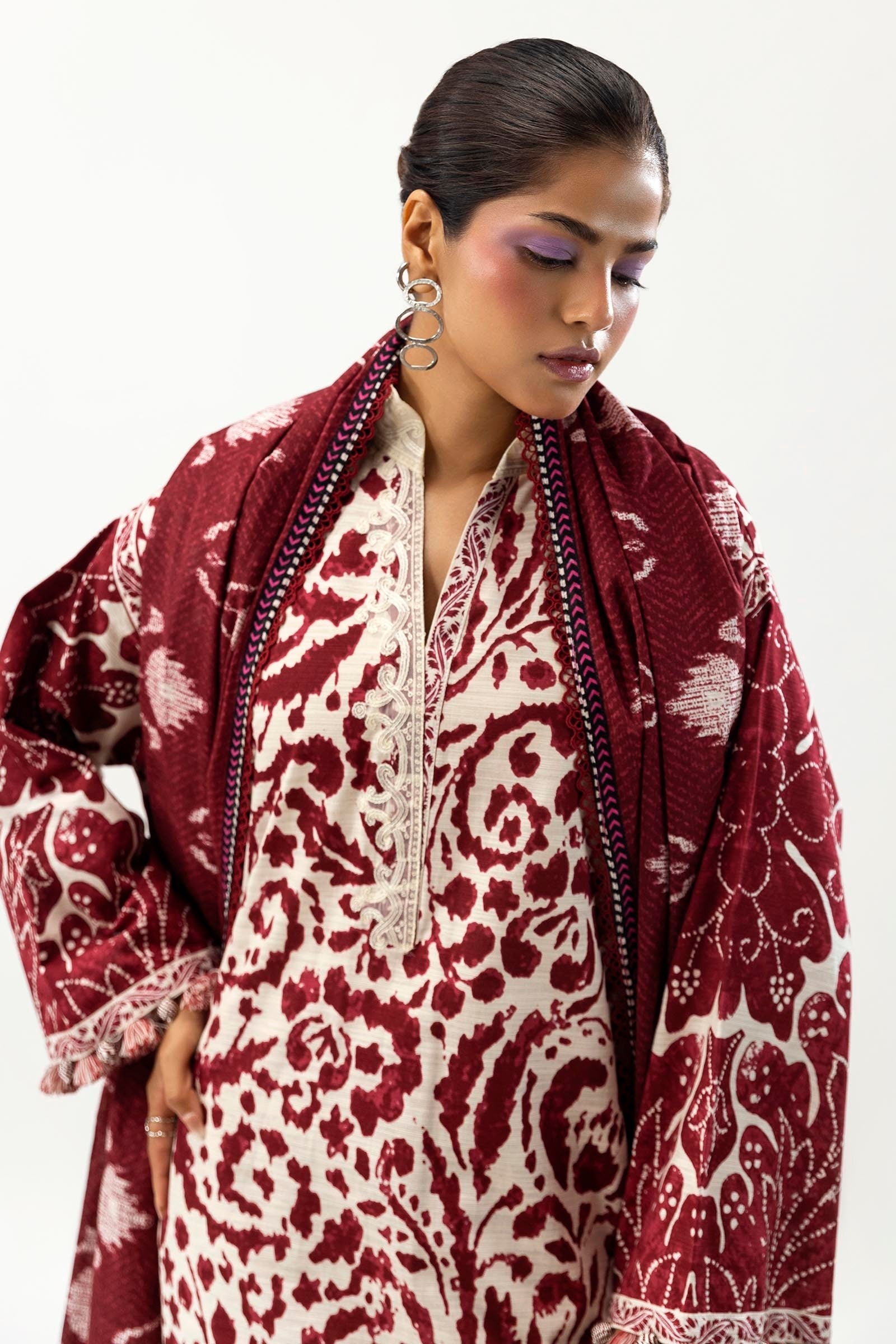 Sana Safinaz | Mahay Winter 24 | H243-018A-3CQ