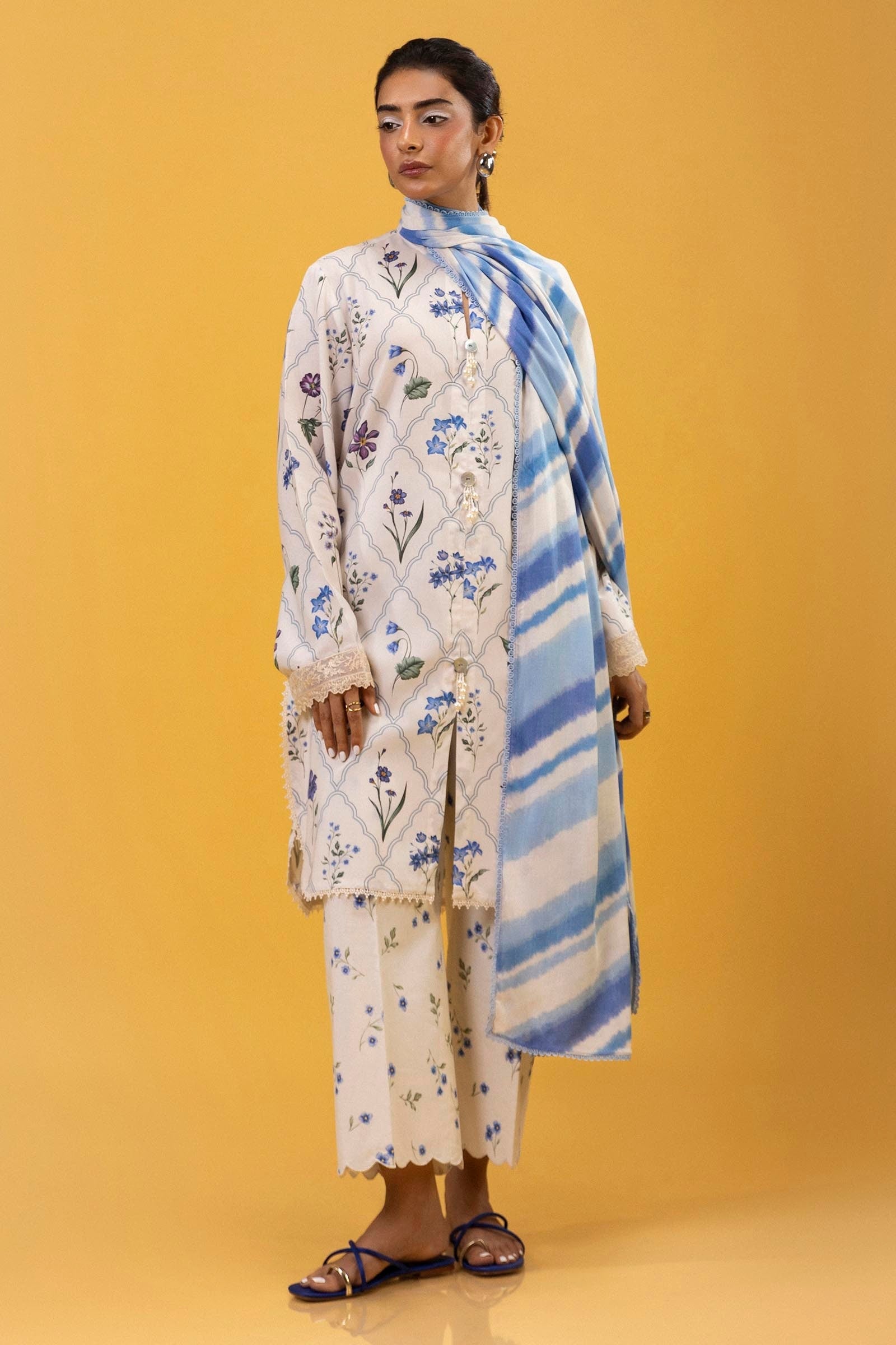 Sana Safinaz | Mahay Winter 24 | H243-024A-3DB