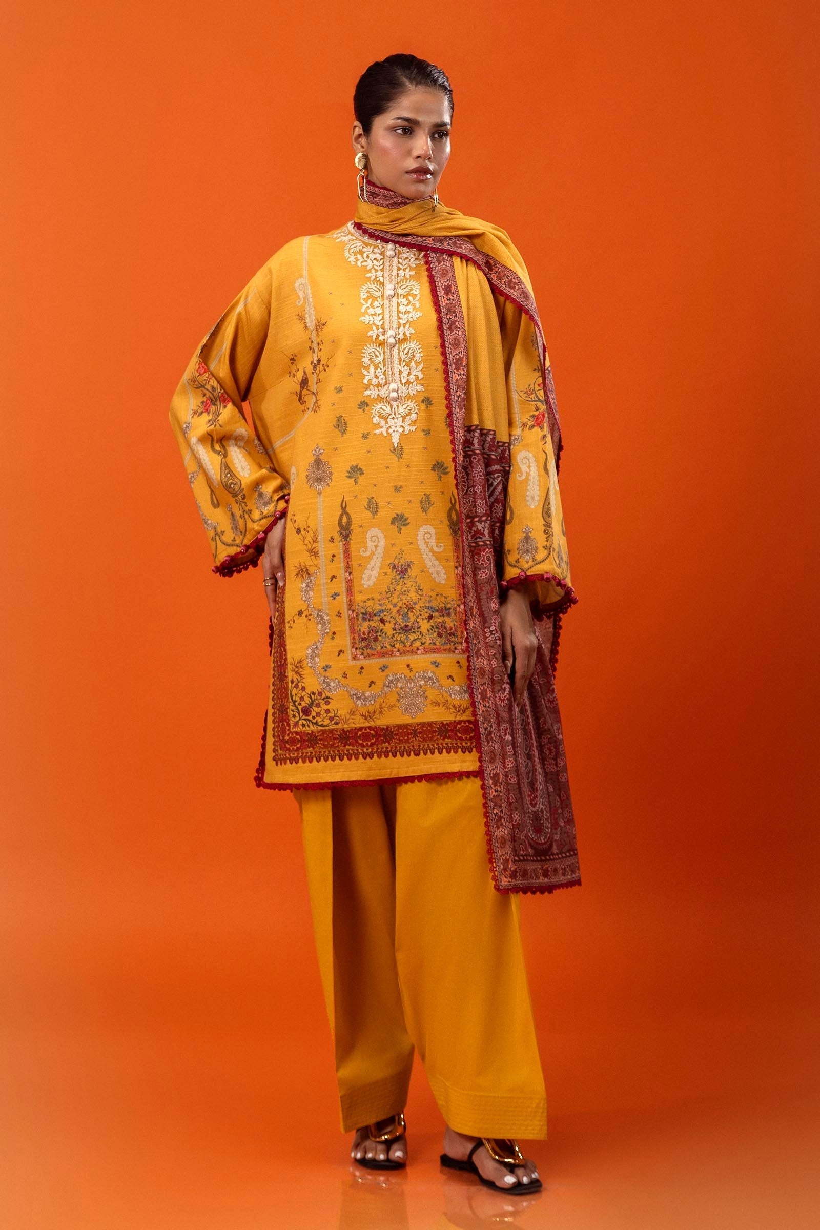 Sana Safinaz | Mahay Winter 24 | H243-025A-3CQ